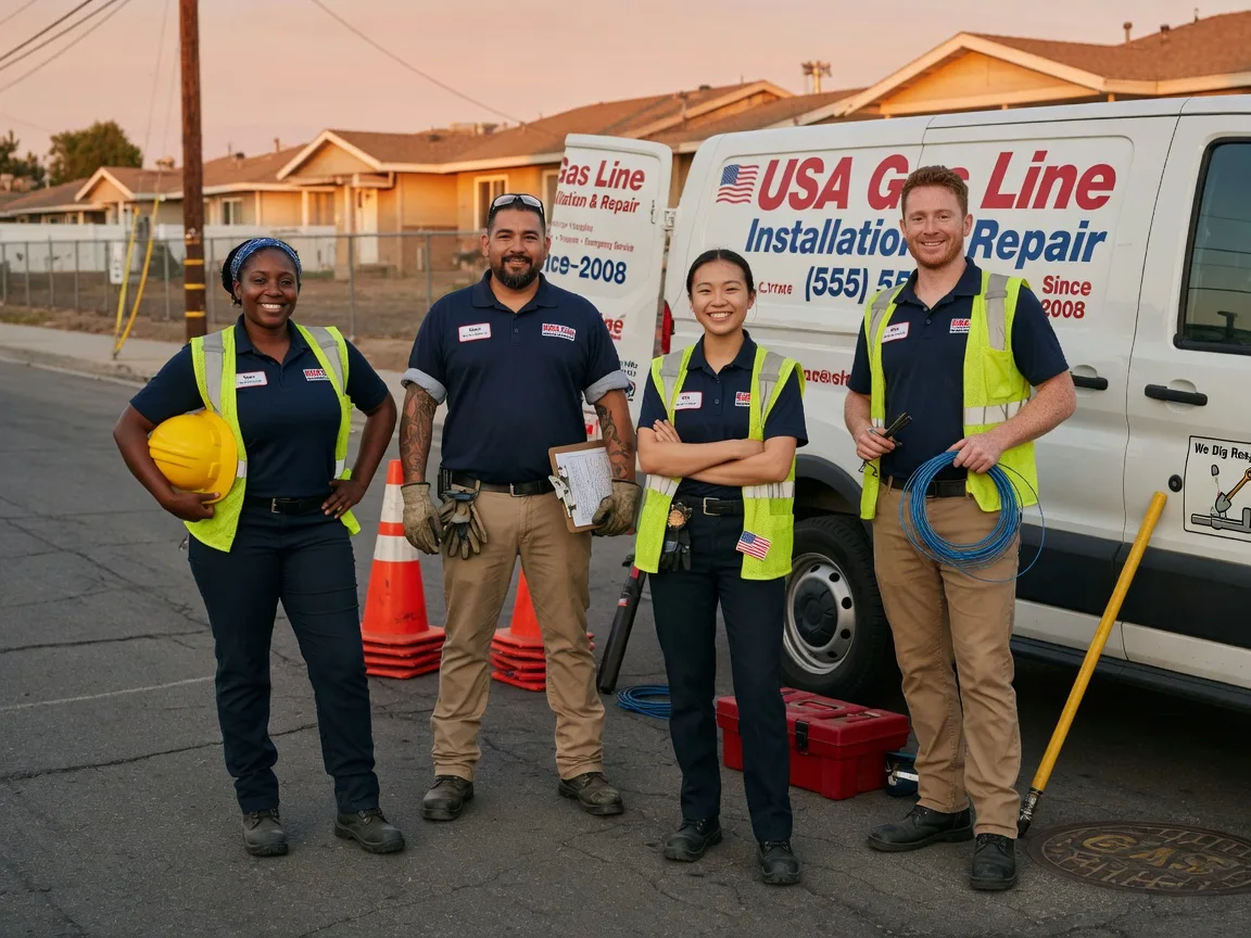 Gas Line Installation company in Levittown, PA